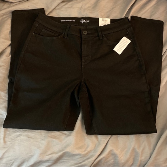 NWT! Tummy Control Jeans size 10 Style & Co - Picture 3 of 7